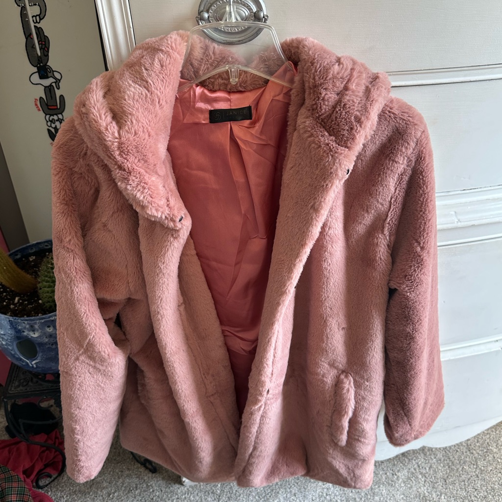 Fuzzy Pink Jacket